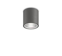 Ideallux Ideal Lux ceiling light Gun, anthracite, aluminium, IP44, GU10