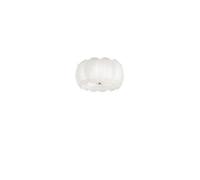 Ovalino 5 Light Small Ceiling Flush Light White E27 Netlighting White One Size
