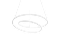 Ideal Lux Oz 60Cm Integrated Led Pendant Ceiling Light White 2700K