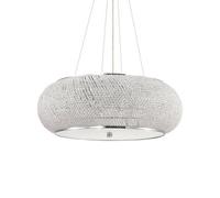 Ideal Lux Pasha' 14 Light Ceiling Pendant Chrome