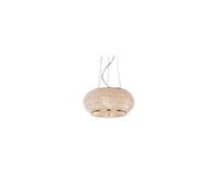Ideal Lux Pasha' 6 Light Ceiling Pendant Gold With Crystals, E14