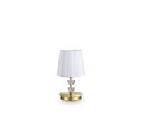 Ideal Lux Pegaso 1 Light Table Light Satin Brass