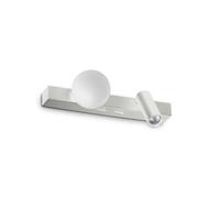 Ideal Lux Ping Pong Reading Wall Light White 3000K