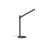 Luminosa Lighting Luminosa Pivot Dimmable Integrated Led Table Lamp Black, In-Built Switch, 3000K