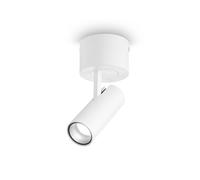 Ideal Lux Play Led Decorative Surface Mounted Downlight Black White, 3000K