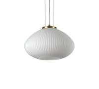 Ideal Lux Plisse hanging light Ø 35 cm