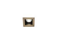 Ideal Lux Polka 1 Light Recessed Spotlight Bronze, Gu10