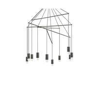 Luminosa Lighting Luminosa Pop Light Cluster Ceiling Pendant Black