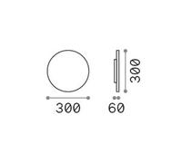 Netlighting Punto Integrated LED Outdoor Flush Wall Lamp White 1850Lm 3000K IP54 Netlighting White