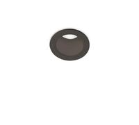 Ideal Lux Quark 2.2Cm Led Recessed Downlight Black 3000K