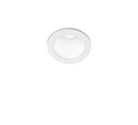 Ideal Lux Quark 2.8Cm Led Recessed Downlight White 3000K