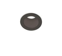 Ideal Lux Quark 4Cm Led Recessed Downlight Black 3000K