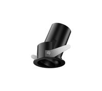 Ideal Lux Quark 5.85Cm Led Recessed Downlight Black 3000K