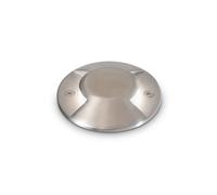 Ideal Lux Rocket-2 Integrated Led Outdoor Recessed Ground Downlight Lamp 1 Light 2 Directional Steel 3000K Ip65