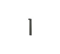 Ideal Lux Sirio 2 Light Large Outdoor Post Light in Anthracite Grey Finish