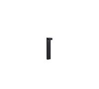 Ideal Lux SirIo 2 Light Small Outdoor Post Light in Black Finish