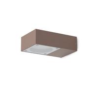 Ideal Lux Sirio Outdoor Wall Down Lamp Coffee Ip65