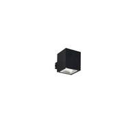 Luminosa Lighting Luminosa Snif Square 1 Light Outdoor Up Down Wall Light Black, Putty Ip44, G9