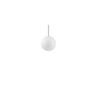 Luminosa Lighting Luminosa Sole 1 Light Small Outdoor Globe Ceiling Pendant Light White Ip44, E27