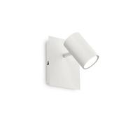 Ideal Lux Spot Wall Spotlight in a White and Chrome Finish