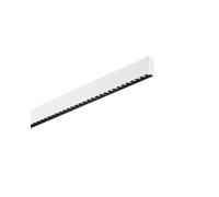 Ideal Lux Steel Accent 4000K LED 2 Light Linear Fitting in Matt White Finish