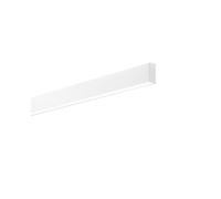 Ideal Lux Steel Wide 3000K LED 2 Light Linear Fitting in Matt White Finish