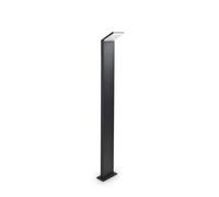 Ideal Lux Style 4000K LED Outdoor Post Light in Anthracite Grey Finish
