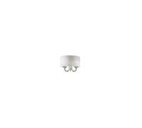 Swan 2 Light Indoor Glass Candle Wall Light Chrome E14 Netlighting Grey One Size