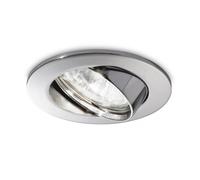 IDEAL LUX Swing downlight round, GU10 pivotable, chrome