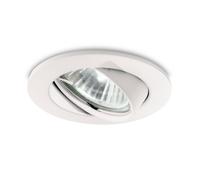 IDEAL LUX Swing downlight round, GU10 pivotable, white