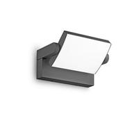 Ideallux Ideal Lux LED outdoor wall lamp Swipe anthracite, metal 3,000 K