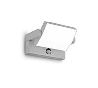 Ideallux Ideal Lux LED outdoor wall lamp Swipe grey metal 3,000K