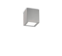Ideal Lux Techo Small Surface Mounted Downlight Grey Ip54