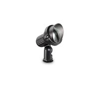Ideal Lux Terra Single Light Small Garden Spotlight in Black Finish