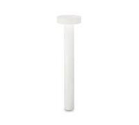 Ideal Lux Tesla 4 Light Outdoor Bollard Light White Ip44