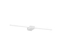 Ideallux Ideal Lux LED wall light Theo, white, width 75 cm aluminium