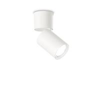 Ideal Lux Toby Single Adjustable Spotlight in White Finish