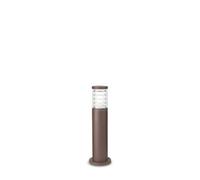 Ideal Lux Tronco Outdoor Bollard Lamp 1 Light Coffee Ip54, E27
