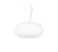 Ideal Lux Ulisse 3 Light Large Chandelier in a Matt White Finish