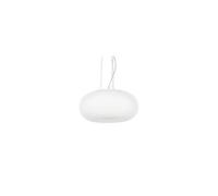 Ideal Lux Ulisse 3 Light Large Chandelier in a Matt White Finish