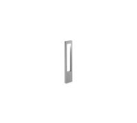 Ideal Lux Vega 1 Light Outdoor Bollard Grey Ip44, G9