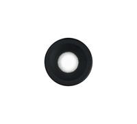 Ideal Lux Virus Integrated Led Indoor Recessed Downlight Lamp 1 Light Black 3000K