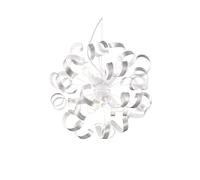 Vortex 6 Light Ribbon Ceiling Pendant Silver E14 Netlighting Silver One Size