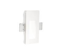 Ideal Lux Walky-2 Integrated Led Plaster In Indoor Recessed Marker Wall Lamp 1 Light White 3000K