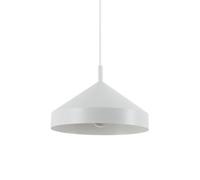 Ideal Lux Yurta Dome Pendant Ceiling Light White 30Cm