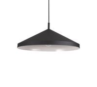 Ideal Lux Yurta Dome Pendant Ceiling Light Black 50cm