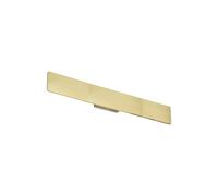 Ideal Lux Zig Zag 2 Light 3000K LED Extra Large Flush Wall Fitting in Brass Finish