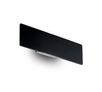 IDEAL LUX Zig Zag LED wall light, black, width 29 cm