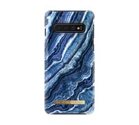 IDEAL OF SWEDEN Case for Galaxy S10 Fashion Case Marble pattern, Blue