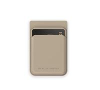 IDEAL OF SWEDEN MagSafe Compatible Card Holder Beige with 2 Card Slots - Secure Hold Slim Design Compatible with All MagSafe Cases and iPhones